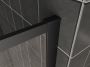 Wiesbaden Inloopdouche Square 110x200cm Antikalk Helder Glas Mat Zwart Profiel 10mm Veiligheidsglas Easy Clean - Thumbnail 7