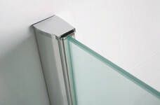 Wiesbaden zijwand + muurprofiel 300x2000 10mm NANO glas