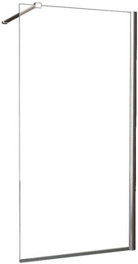 Xellanz inloopdouche + muurprofiel 500x2000 10mm NANO glas