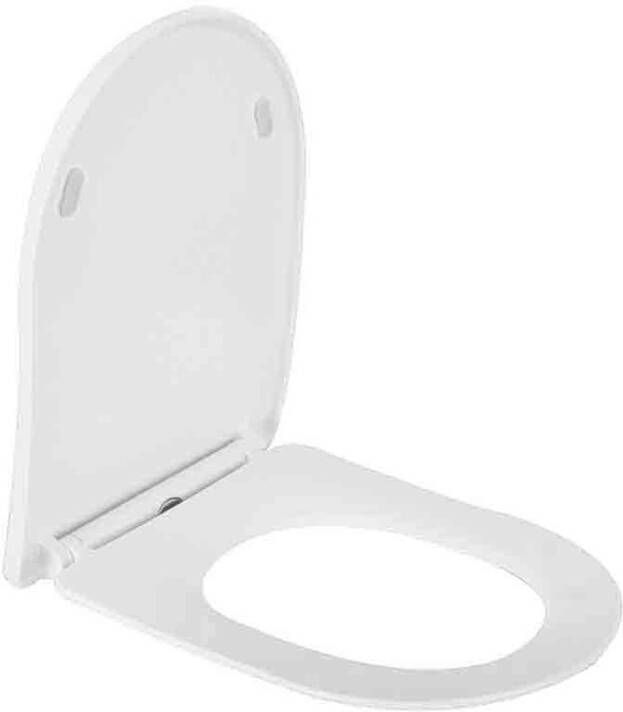 Xellanz Shade slim toiletzitting softclose en quick release glans wit