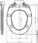 Wiesbaden Ultimo 3.0 toiletzitting softclose en quick release glans wit 32.3772 - Thumbnail 3