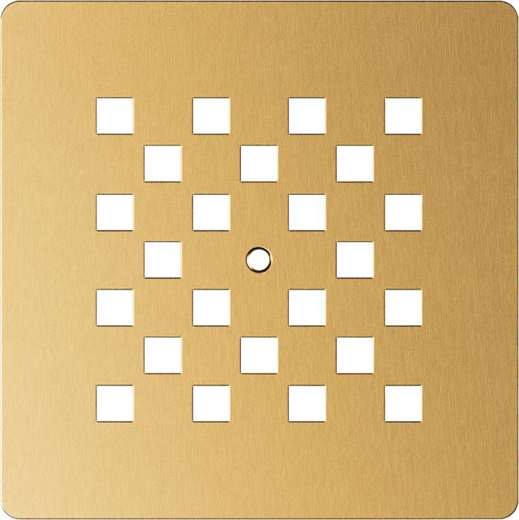 Just Creating Afvoerrooster Goud geborsteld t.b.v. Douchebakken Relievo Crag