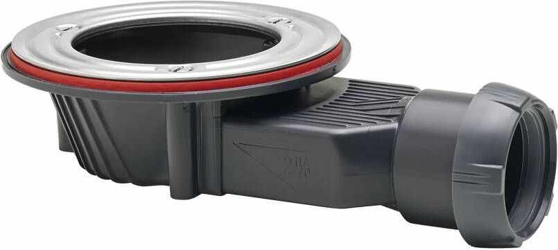 Brauer douchebaksifon extra ondiep 90mm zonder afdekkap - Foto 2