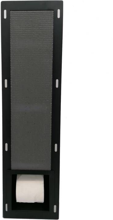 1117 L&apos;Aqua RVS InWall inbouw reserverolhouder