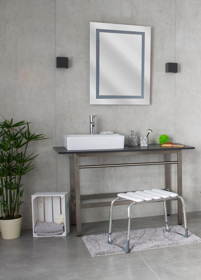 Wiesbaden Badkamerkruk Verstelbaar Ridder Pro Wit - Foto 5