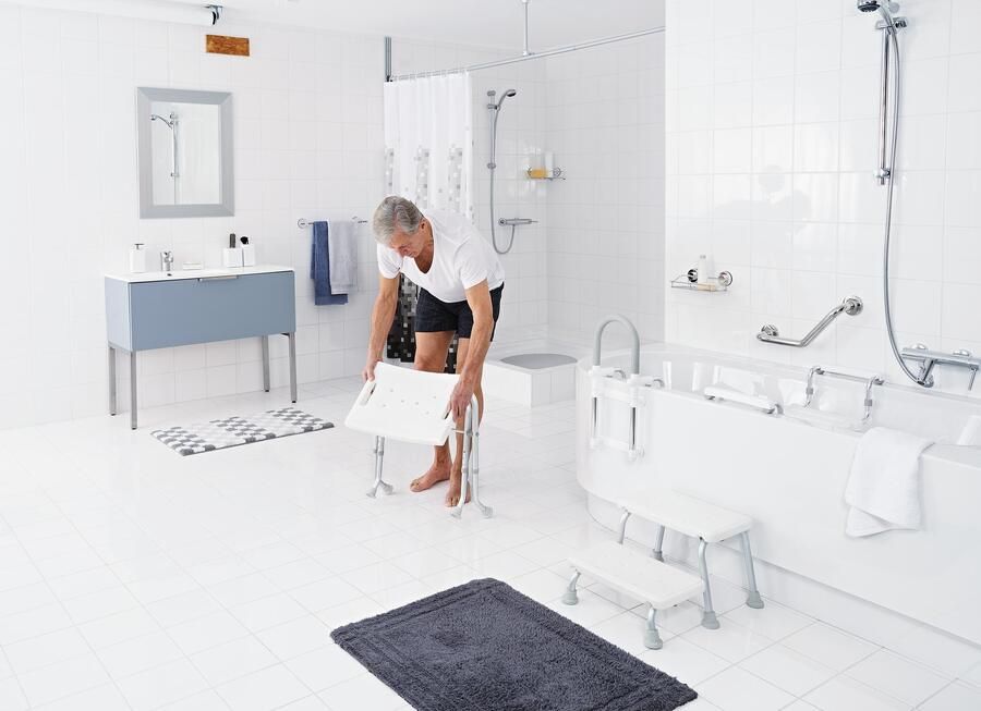 RIDDER Badkamerkruk inklapbaar 110 kg wit A0050301 - Foto 7