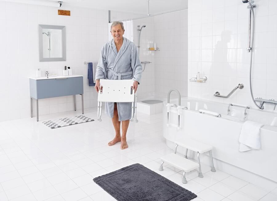 RIDDER Badkamerkruk inklapbaar 110 kg wit A0050301 - Foto 5