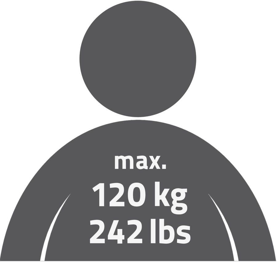 RIDDER Badkamerkruk inklapbaar 110 kg wit A0050301 - Foto 2