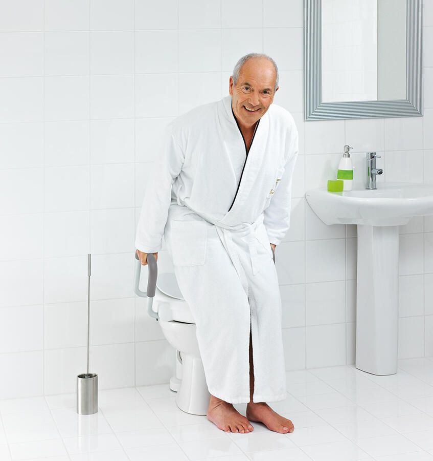 Ridder Sam Toiletverhoger 45x53x30cm Met Armleuningen Wit 73.1303 - Foto 4