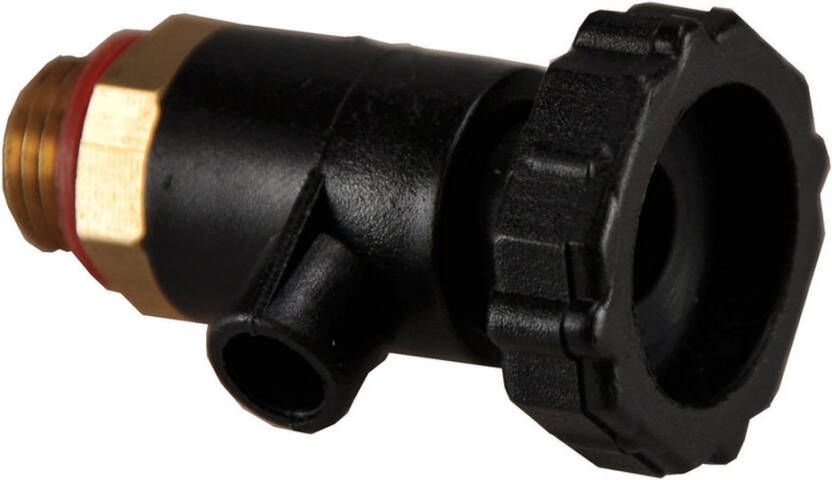 Saniclass radiator aftapper 1 4 draaibaar 14.3562