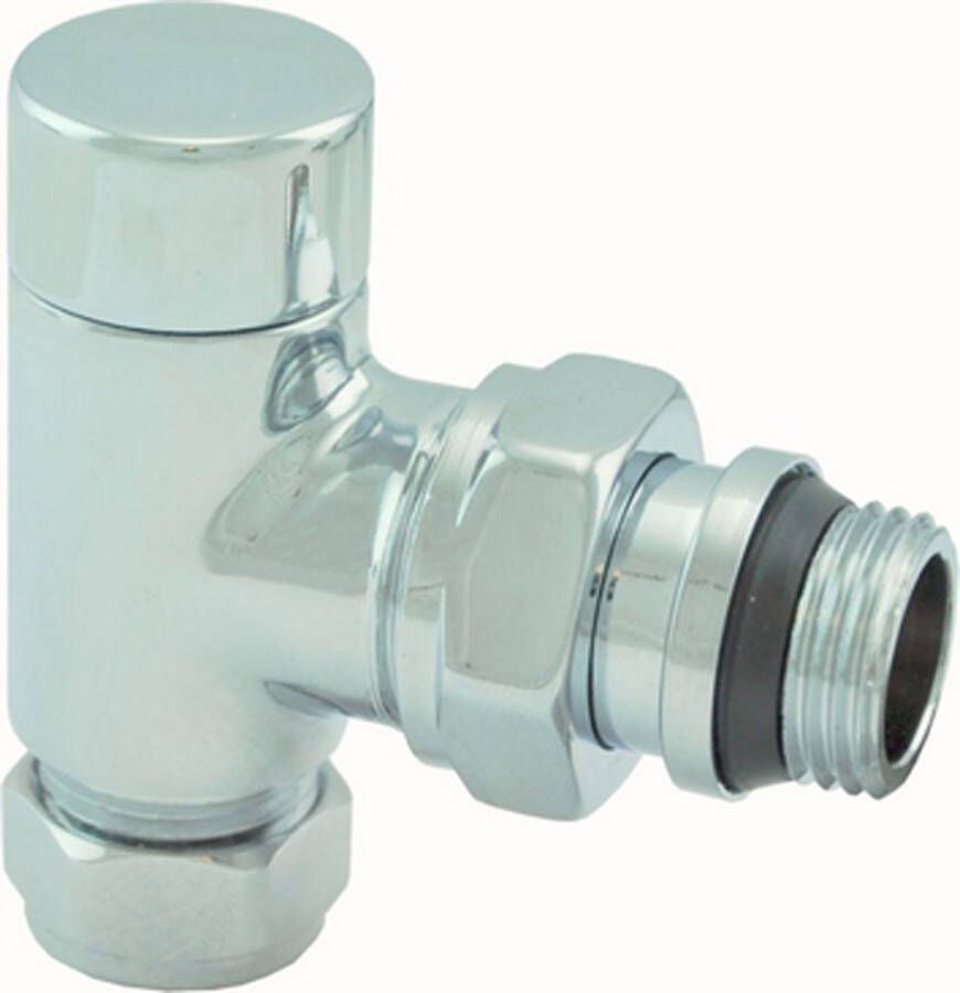 Riko luxe regeltee 1 2&apos;&apos;x15 (M22) knel haaks chroom - Foto 2