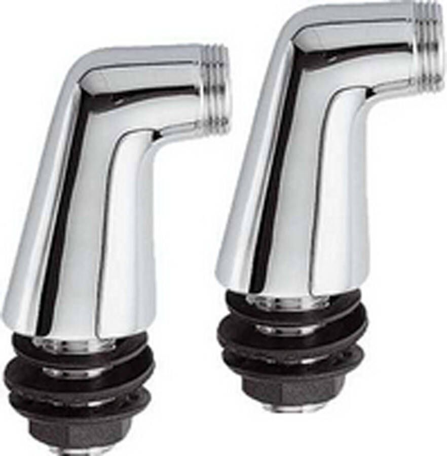 Riko Set chroom staande badrandkoppelingen 1 2x3 4 25.3597 - Foto 1