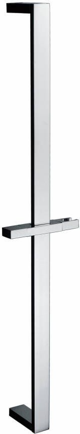 Wiesbaden chroom messing glijstang+glijstuk vierkant 700mm 29.3841 - Foto 1