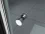 Wiesbaden losse knoppenset type 1 tbv douchedeur 3 x 3 cm chroom - Thumbnail 1