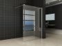 Wiesbaden Inloopdouche Miami 130x200cm Antikalk Helder Glas Chroom Profiel 10mm Veiligheidsglas Easy Clean - Thumbnail 3