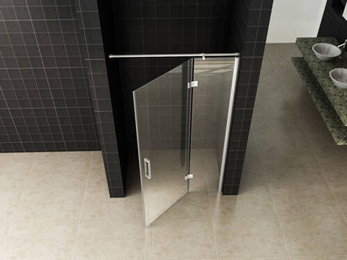 Wiesbaden nis swingdeur + vast paneel 110 (60-50) x 200 NANO