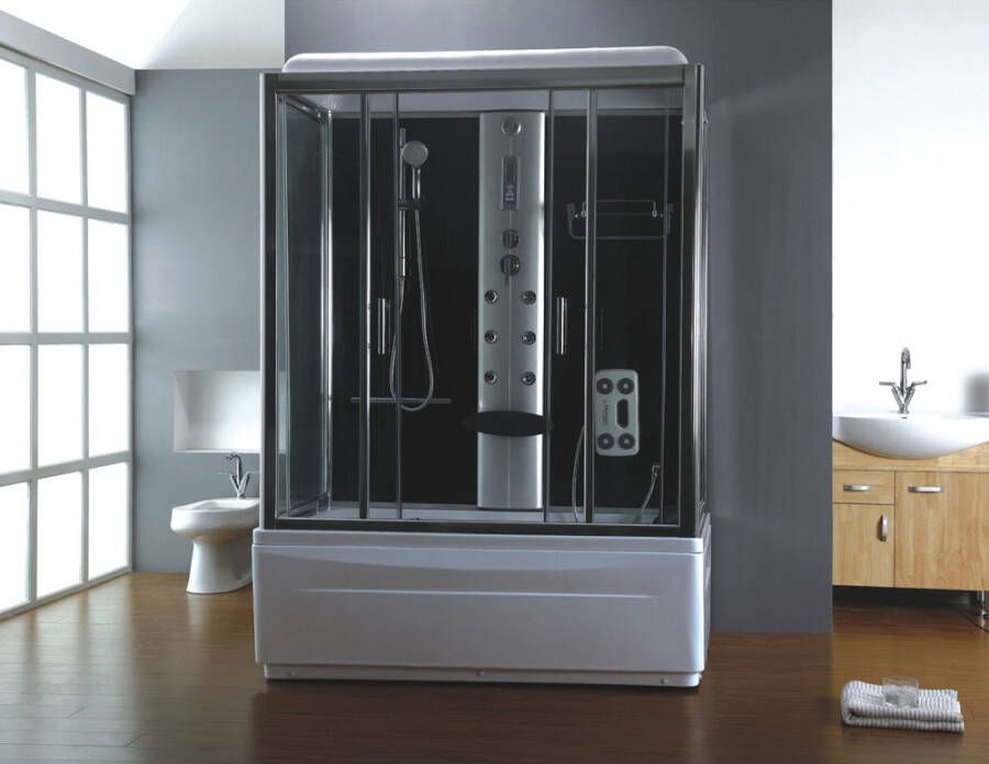 Wiesbaden Paris bad douche 170x90 h 220 cm veiligheidsglas 5 mm