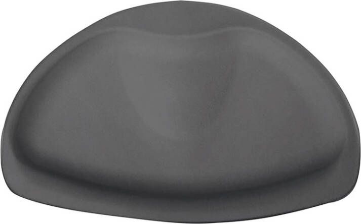 Wiesbaden Ridder Tecnoplus hoofdsteun bad met antislip 30 x 20 cm grijs