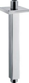 Wiesbaden Douchearm Rombo | 30 cm | Plafond montage | Messing | Vierkant | Chroom - Foto 5