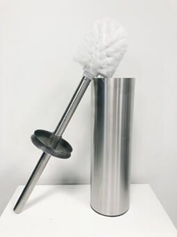 Wiesbaden Toiletborstelhouder Wandbevestiging Geborsteld RVS - Foto 5