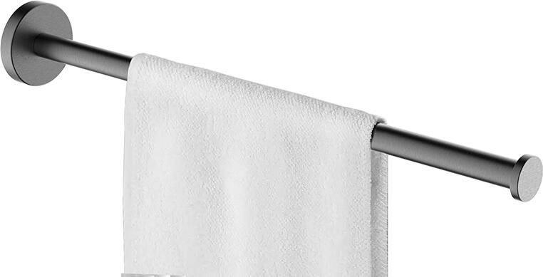 Sanifun Handdoekrek Hakim 380 Gunmetal– Moderne Handdoekdrager 38 cm - Foto 3
