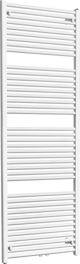 Wiesbaden Designradiator Elara 180x60cm 1067 Watt Glans Wit Middenonderaansluiting - Foto 7