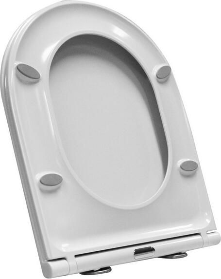 Wiesbaden Toiletbril Miko Flatline Softclose en Quickrelease Toiletzitting Wit - Foto 8