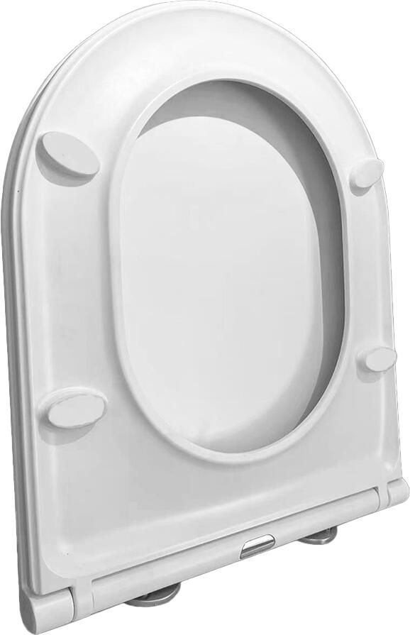 Wiesbaden Flatline toiletzitting met softclose en quick-release 36 x 43 cm mat wit - Foto 4