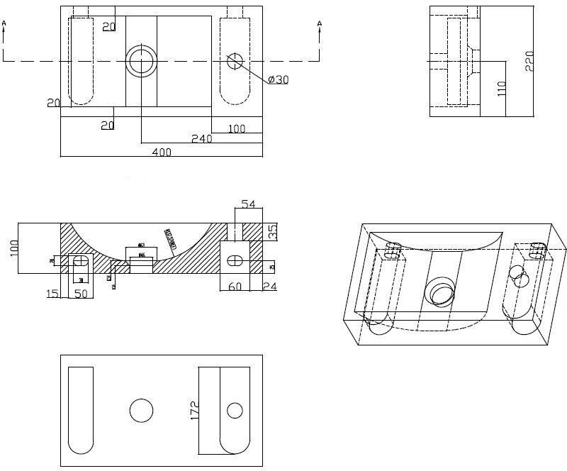 Wiesbaden Fontein Hardsteen | 40x22x10 cm | Natuursteen | Rechts montage | 1 kraangat | Rechthoek | Zwart - Foto 2