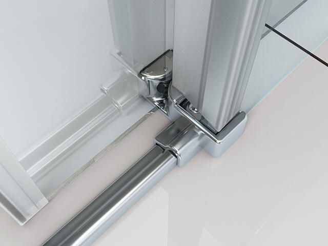 Wiesbaden Douchecabine Vierkant Schuifdeur 90x90x200cm Antikalk Helder Glas Chroom Profiel 8mm Veiligheidsglas Easy Clean - Foto 9