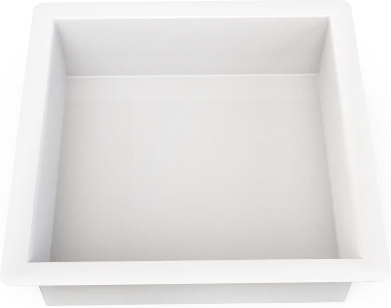 Wiesbaden Inbouwnis | Exellence | 30x30x10cm | RVS Mat Wit - Foto 4