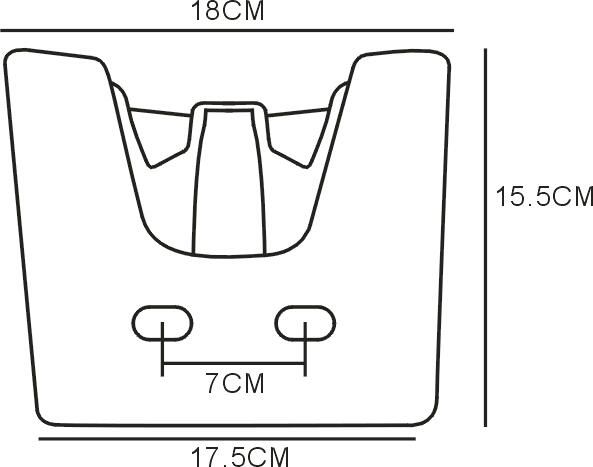 Xellanz Wiesbaden Kronos fontein 32 x 27 5 x 16 cm keramiek glans wit 32.3492 - Foto 4