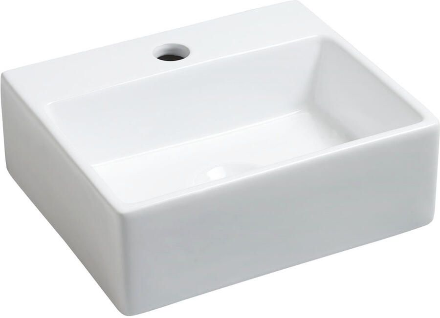 Xellanz Wiesbaden Leto fontein 33 5 x 29 x 11 5 cm keramiek glans wit 32.3493 - Foto 3