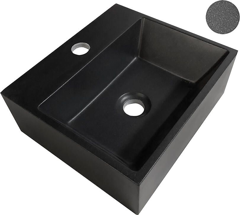 Wiesbaden Leto fontein 33 5x29x11 5 cm met kraangat midden Quartz - Foto 4