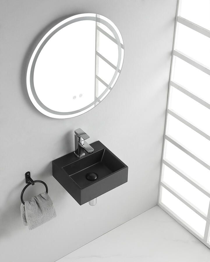 Wiesbaden Leto fontein 33 5x29x11 5 cm met kraangat midden Quartz - Foto 2