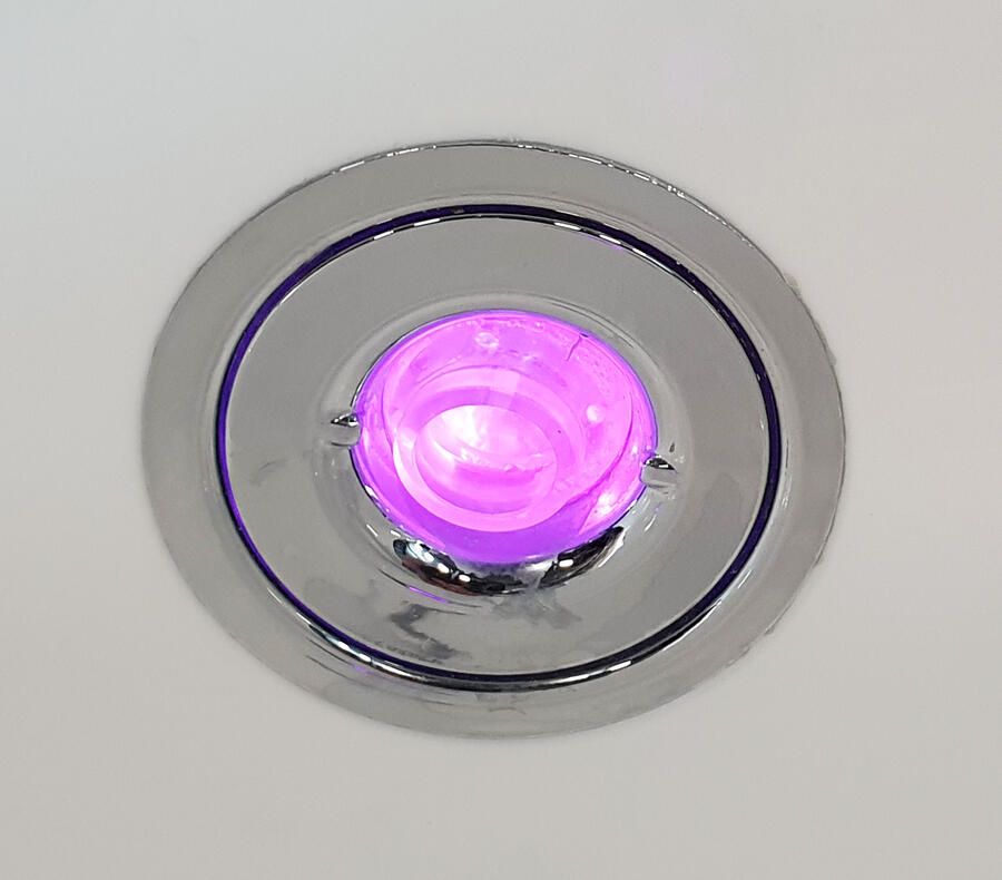 Wiesbaden Whirlpool bad Libero | 170x80 cm | Incl.Afvoer-Wit | Sleuf overloop | Acryl | Pneumatisch | Luchtsysteem | Glans wit