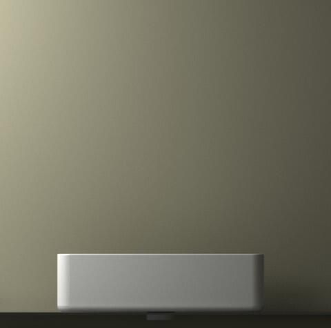 Wiesbaden Waskom Link | 50x35x14.5 cm | Keramiek | Vrijstaand | Rechthoekig | Wit - Foto 7