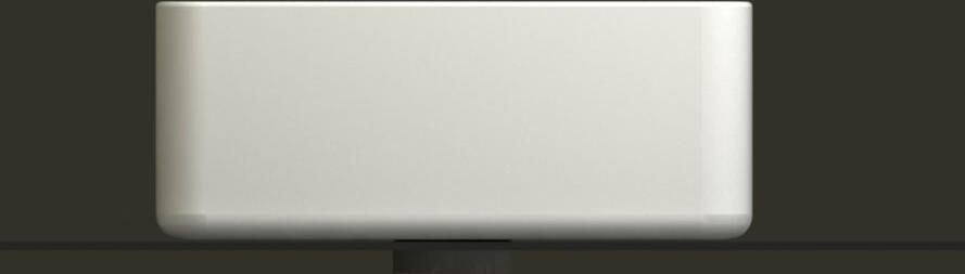 Wiesbaden Waskom Link | 50x35x14.5 cm | Keramiek | Vrijstaand | Rechthoekig | Wit - Foto 8