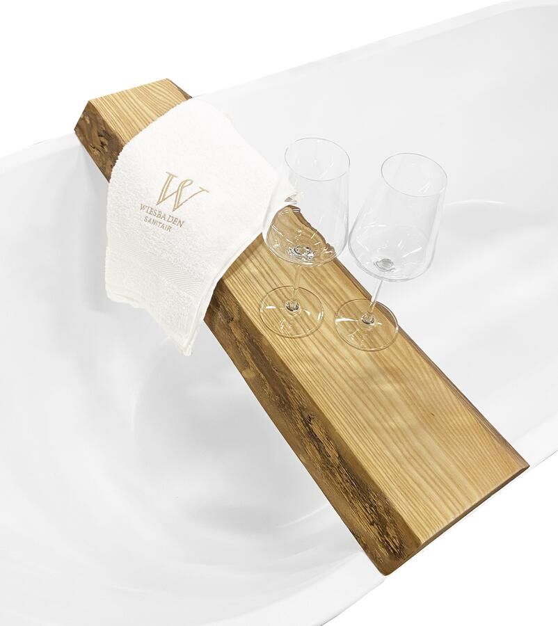 Wiesbaden OAK badplanchet 80 x 17 20 x 4 cm robuust eiken 21.3750 - Foto 3