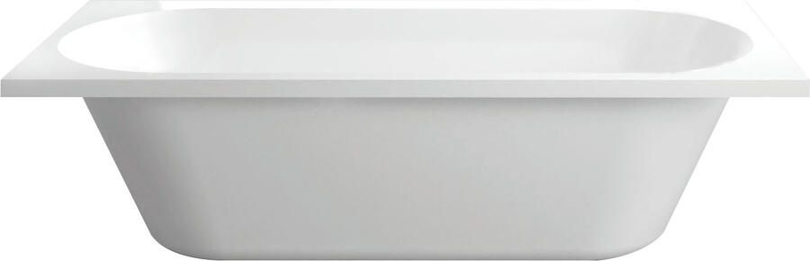 Xellanz Ligbad Inbouw Portus Rechthoek 1-2 Persoons Duobad 90x190x50cm Acryl Badkuip Glans Wit - Foto 7