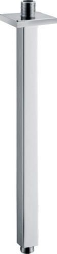 Wiesbaden Douchearm Rombo | 30 cm | Plafond montage | Messing | Vierkant | Chroom - Foto 4