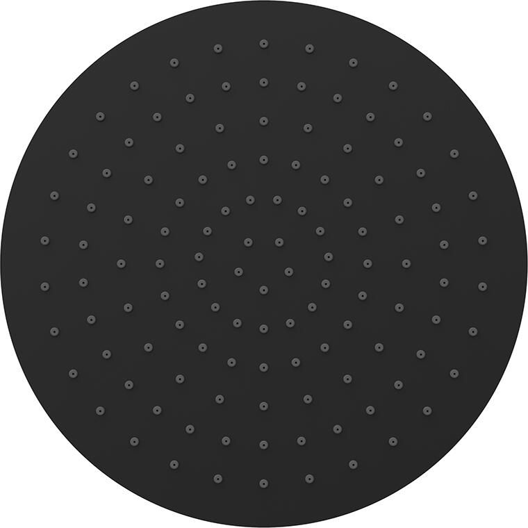 Wiesbaden Ufo luxe hoofddouche ultra plat 30 cm mat zwart - Foto 2