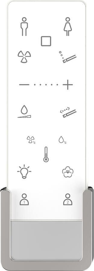 Wiesbaden Wandcloset Vesta-Comfort Hangend Toilet Wit Diepspoel Rimless Quickrelease Douchewc Luchtdroging Luchtafzuiging en LED Verlichting - Foto 7