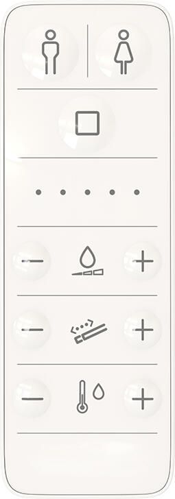 Xellanz Toiletpot Hangend Vesta-Eco Wandcloset Keramiek Wit Rimless Diepspoel Douchewc met Softclose Toiletzitting - Foto 8