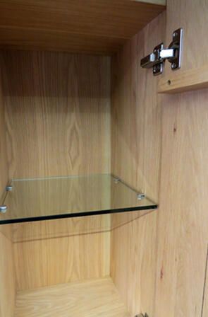 Wiesbaden Kolomkast Vision OAK Hangend 35x160x35cm Eiken Omkeerbaar met 2 Deuren - Foto 6