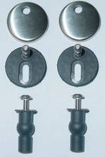 Riko Quick-Release zitting luxe bevestigingset compleet 32.3794 - Foto 1