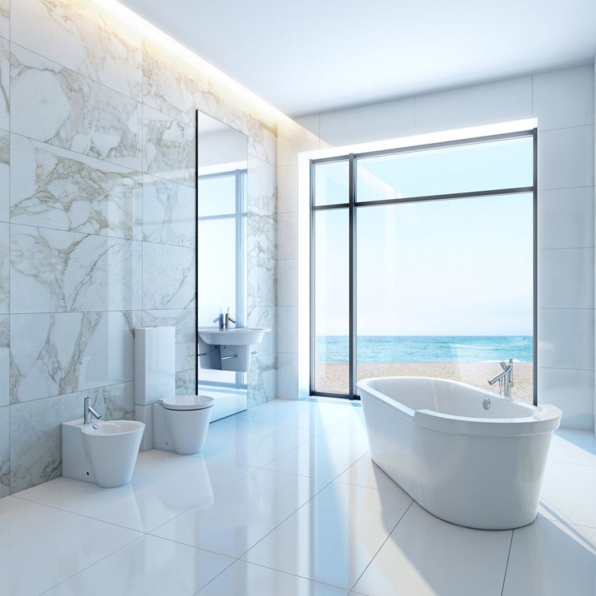 Voordelen en nadelen van natuursteen tegels in de badkamer